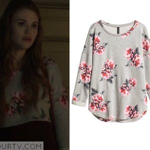 ASO Lydia Martin H&M Floral Sweater